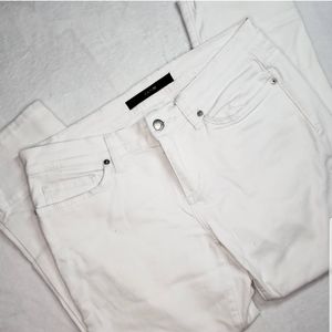 Joe's Jeans White Fit 4" Hem Crop Size 29